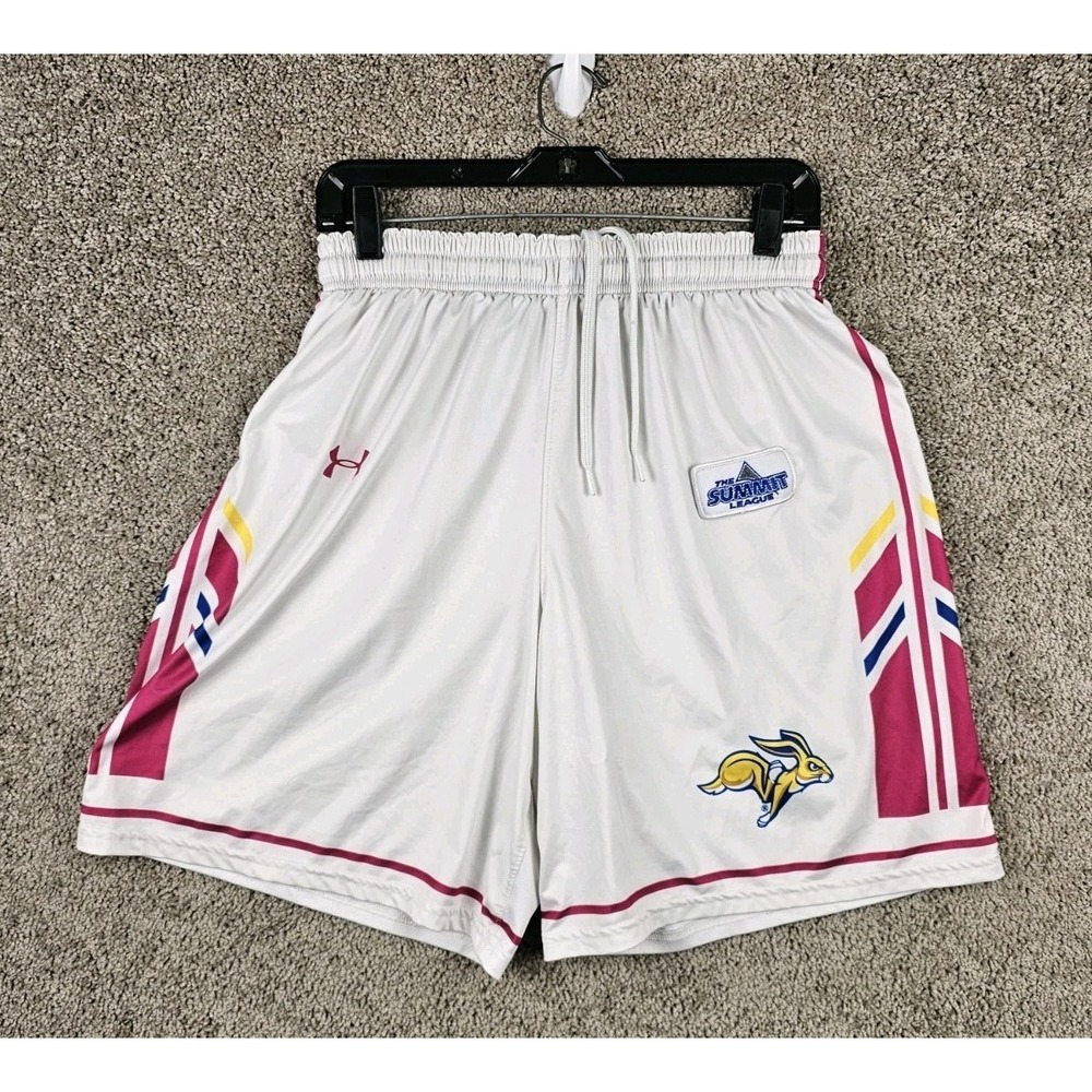 Under Armour SDSU Jackrabbits Basketball Shorts Summit League‎ Patch Women's 15